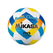 Mikasa Sentetik Deri Plaj Voleybol Topu Bv543c-vxa-y Sarı - Mavi