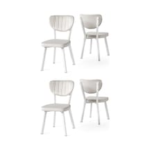 Star Demir Mutfak Sandalyesi 4 Lü Set 001