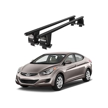 Royal Hyundai Elantra 2011-2015 Uyumlu Siyah Ara Atkı Port Bagaj Tavan Barı