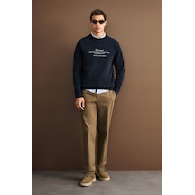 Lufian Cole Erkek Sweatshirt Lacivert Lacivert 112030199100200