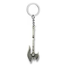 Viking Savaşçı Balta Figürlü Anahtarlık Mitolojik Tarz Zamak Metal Unisex Aksesuar
