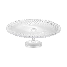 The Mia Cam Yuvarlak Sunum Tabağı 33 x 12 Cm CAM0237