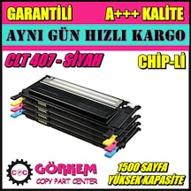Samsung Clp325W Toner Uyumlu Siyah / Clt-K407S N11.24786