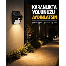 Mey İthalat Enerji Tasarruflu Ve Otomatik Sensörlü Led Güneş Işığı - Dış Mekan Uyumlu