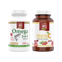 Omega 3 6 9 Balık Yağı 200 Softgel Vitamin C 120 Tablet