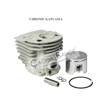 Husqvarna 55 / 51Testere Chrome Silindir Piston Seti 46 Mm