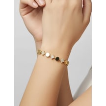 Bileklik Metal Minimal Şıklık Zarif Hediye Model 9cd5b2 Çok Renkli