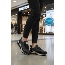 United Colors Of Benetton Siyah Bağcıklı Memory Foam Unisex Spor Ayakkabı Bnı-11133 G
