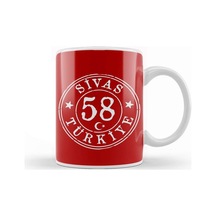 58 Sivas Kupa Bardak Porselen Karışık
