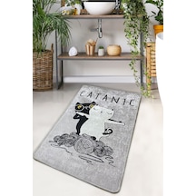 Chilai Home Catanic 70x120 Cm Banyo Halısı Djt Renkli