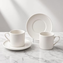 Sade 2 Kişilik Porselen Çay Fincan Takımı - 150 Ml Diğer