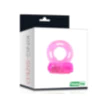 Truva Shop Kıng-Sized Xs Penis Halkası Titreşimli Pembe Silikon Halkası