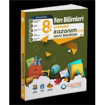 Çanta Yayınları 8. Sınıf Fen Bilimleri Etkinlikli Kazanım Sıralı Soru Bankası