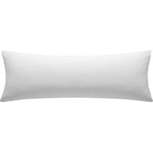 Alla Turca Ranforce Yan Yatış Yastık Kılıfı 40x120 Cm Beyaz