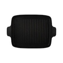 Aryıldız Pro Grade Döküm Grill Tepsi Tava Siyah