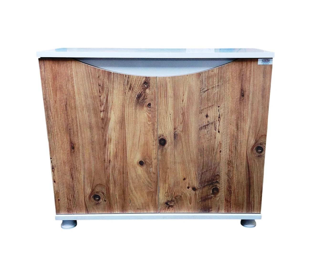 Kanki Pet 80 Cm Mdf Kp8028fac Flex Atlantik Çam Kapaklı Akvaryum Sehpası 80x28x69 Cm