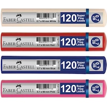 Faber Castell 2B 0.7 Uç 120'li Tüp 4'lü Paket