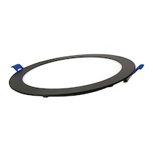 Cata 6 Watt Siyah Panel Led Armatür Sıva Altı Yuvarlak CT 5125 Beyaz Işık Siyah