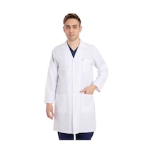 Beyaz Önlük Erkek Model Alpaka Kumaş Ep-01