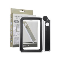 Yaozixa Taşınabilir 4x Büyütme Led Aydınlatmalı Okuma Büyüteci, 3 Parlaklık Seviyesi, Usb Şarj, Yaşlılar İçin İdeal Hediye Siyah & Beyaz