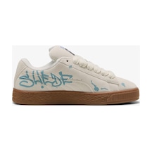 Puma Suede Xl Splatters Unisex Gri Spor Ayakkabı 01-gri 01-gri