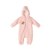 Andywawa Kız Bebek Sincap Kabatmalı Pembe Kozmonot Tulum Ac23324 001