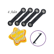 4 Adet Beşik Sallama Aparatı Siyah 14.5 Cm