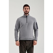 Exuma Yarım Fermuarlı Polar 2312002-grey