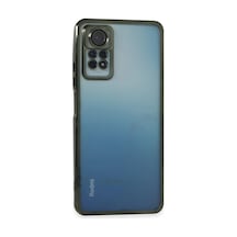 Xiaomi Redmi Note 11 Pro Uyumlu Kılıf Lensli Silikon - Yeşil