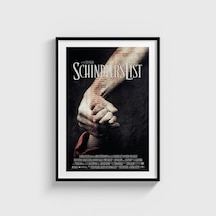 Schindler S List 1993 Film Posteri Tablo Çerçeveli Poster Duvar Dekorasyonu Siyah Çerçeveli Tablo Siyah Çerçeveli Tablo Dn11d339sıyah