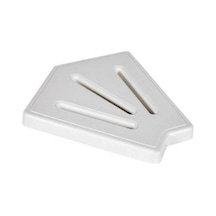 Gemaş Havuz Taşma Izgarası Köşe Parçası Plastik 25 cm