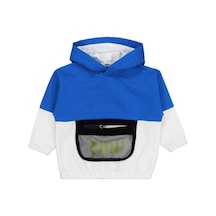 Civil Boys Fun Baskılı 2-5 Yaş Sweatshirt Saks Mavisi