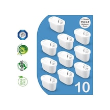 Tr 10 Adet Filtre Purepro I Su Arıtma Sürahi Filtresi I Jugg Ve Brita Maxtra+ Pro İle Uyumlu Diğer
