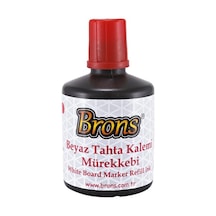 Brons Tahta Kalem Mürekkebi 100 Cc Kırmızı Br-355