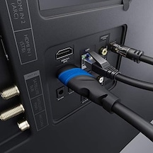 4k Ve 8k Hdmı Kablosu 3,1m 0,15-22,5m Arasında Mevcut Her Hdmı Bağlantısı İçin 4k 120hz & 8k 60hz, Yüksek Hızlı Ethernet, Tv, Blu-ray, Ps5, Xbox, Switch Siyah