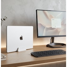 Apple MacBook Uyumlu Pro Dikey Stand 16-17mm Laptop Stand