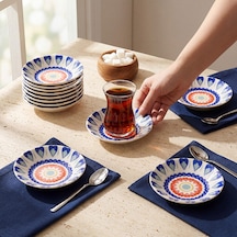 Güral Acem 12 Parça Çay Tabağı 3426 Diğer