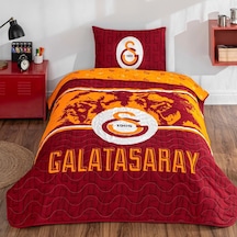 Taç Lisanslı Tek Kiş. Yatak Ört. 160x230 -galatasaray Şanlı Aslan Kırmızı
