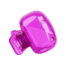 Pazly Taşınabilir Suntek Seyahat Mor Kapağı Kafası Fırçası Diş İf Mor