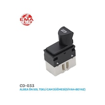 Ema Cam Açma Anahtarı Fıat Albea Sol Kapı Sol Cam Tekli - Sürücü Cd-033 98809717