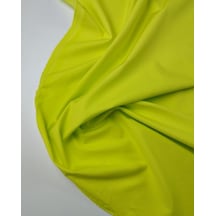 Neon Sarı Yeşil Arası Renkte Pamuklu Kumaş En:140cm-10866 Sarı