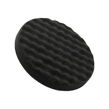 Mg Pads Rotary Cila/boya Koruma Süngeri Waffle Siyah - 160 Mm