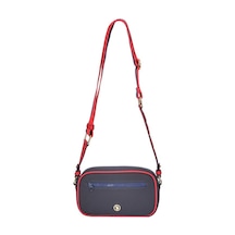 U.s. Polo Assn. Çapraz Askılı Kadın Çanta Lacivert-kirmizi-beyaz Us24286 Beyaz