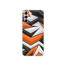 Samsung Galaxy Uyumlu S21 Plus Kapak Grafiti Tasarımlı Şeffaf Silikon Kılıf Şeffaf