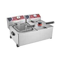 Kutlu 5+5 Lt Fritöz