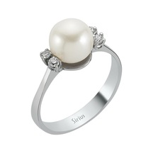 Sirius Pırlanta Taşlı Inci Yüzük 0810R0017