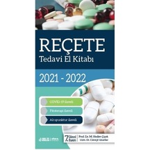 Reçete Tedavi El Kitabı 2021 - 2022 - Cüneyt Uzunlar - Nobel Tıp Kitabevleri
