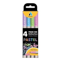 Prime Ink Multisurface 4 Lü Marker Pastel
