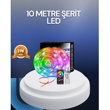 Hubrendy Tekno 10 Metre Usb Smart Şerit Led Kumandalı Telefon Kontrollü