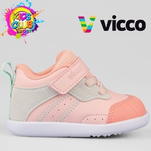 Vicco Ayden İlk Adım Bebek Ortopedik Çocuk Spor Ayakkabı Pudra